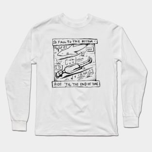 Swim and Sleep (Like a Shark) -  Illustrated lyrics Long Sleeve T-Shirt